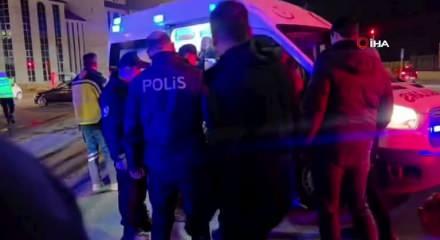 Erzurum'da polisten kaçan sürücü ortalığı savaş alanına çevirdi!