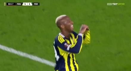 Fenerbahçe Ferencvaros ile 1-1 berabere kaldı