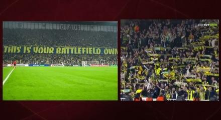 Fenerbahçe taraftarından futbolculara Galatasaray mesajı!