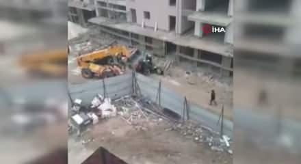 Hatay'da işçileri kavgası şantiyeyi savaş alanına çevirdi