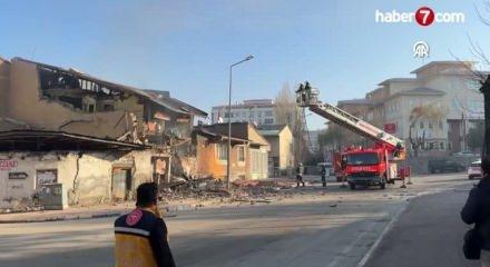 İki katlı evde patlama meydana geldi, 1 kişi yaralandı