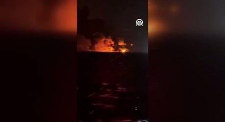 Karadeniz'de iki tankerde art arda patlama