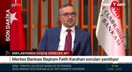 Karahan’dan enflasyon mesajı: “Doğru reçete işliyor, Kasım verisi daha iyi gelecek”