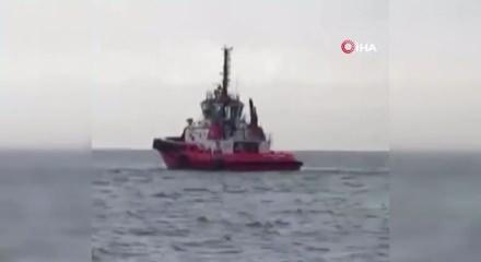 Kocaeli'de balıkçı teknesi alabora oldu! 