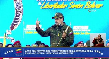 Maduro kılıcı çekti ABD'ye sert sözler söyledi
