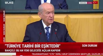 MHP Genel Başkanı Bahçeli meydan okudu: Sonumuz varsın darağacı olsun