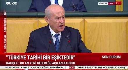 MHP lideri Devlet Bahçeli "Terörsüz Türkiye "çalışmaları hakkında konuştu