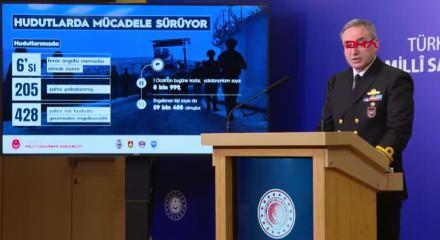 MSB: 3 terörist teslim oldu, sınırda 205 kişi yakalandı