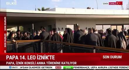 Papa 14.Leo İznik'te