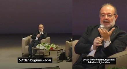Prof. Dr. Mehmet Görmez: Cumhurbaşkanımız İİT zirvesinde, 'Seninkilerin hepsi seferiymiş' dedi