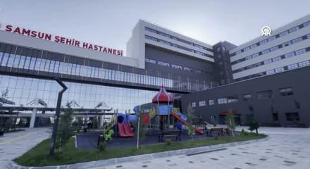 Samsun Şehir Hastanesi hasta kabulüne başladı