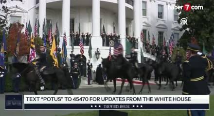 Suudi Arabistan Veliaht Prensi Bin Selman Beyaz Saray'da resti çekti