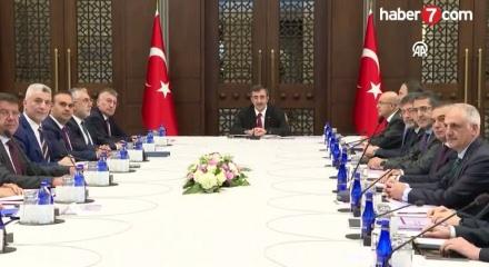 Ekonomi Koordinasyon Kurulu, Cumhurbaşkanı Yardımcısı Yılmaz başkanlığında toplandı