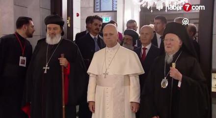 Vatikan Devlet Başkanı Papa 14. Leo, Mor Efrem Süryani Kadim Ortodoks Kilisesi'ni ziyaret etti