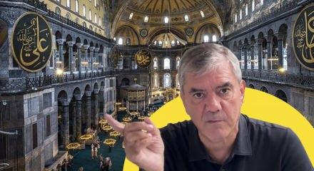 Yılmaz Özdil'den Ayasofya hazımsızlığı: Herkes alkışladı cami oldu diye. Osmanlı Hukuku geçerli kabul edildi