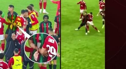 Trabzonsporlu eski futbolcu sahada dehşeti yaşadı! Atılan cisim sonrasında saha karıştı