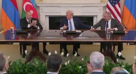 ABD Başkanı Trump Aliyev ve Paşinyan'a teşekkür etti