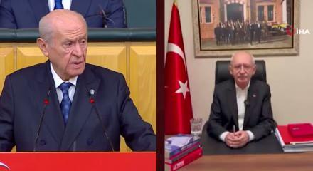 MHP lideri Bahçeli "Kılıçdaroğlu'nun çağrısını doğru buluyorum" dedi.