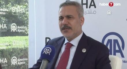 Bakan Hakan Fidan'dan Gazze mesajı: Elimizden geleni yapacağız