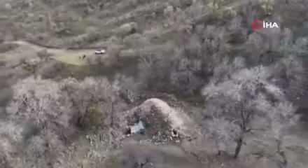 Batman'da Gömek Yaylası'nda yeraltında cami bulundu