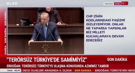 Cumhurbaşkanı Erdoğan Barzani'nin sözlerine tepki gösterdi
