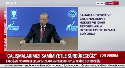 Cumhurbaşkanı Erdoğan "Engelliler için 2.eylem planını hazırlıyoruz" dedi.