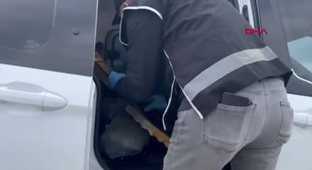 Kaçakçıların akılalmaz yöntemi! Ekipler kıskıvarak yakaladı