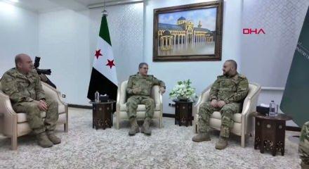 Genelkurmay Başkanı Suriye'de! Şam'dan terör örgütüne gözdağı!
