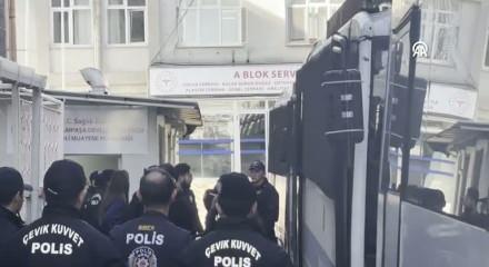 Gözaltına alınan Mert Hakan Yandaş, sağlık kontrolünden geçirildi