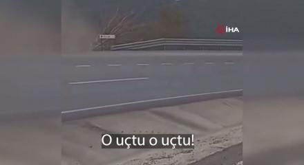 O anlar kan dondurdu! İşçileri taşıyan minibüs şarampole uçtu