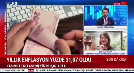 Kasım enflasyonu açıklandı!