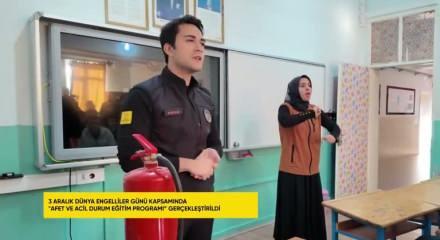 Konya Büyükşehir, özel gereksinimli öğrencilere “Afet Ve Acil Durum Eğitimi” verdi