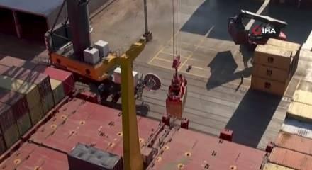 Limanlarda elleçlenen yük miktarında kasım ayları rekoru kırıldı