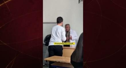 Lisede skandal görüntüler! Öğretmenleriyle alay edip video çektiler