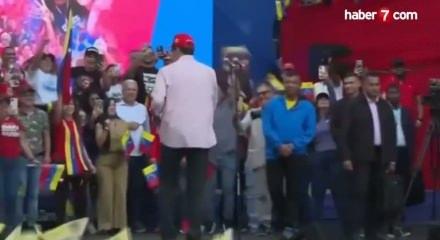 Maduro ABD'ye dans ederek meydan okudu!