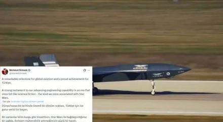 Mehmet Şimşek’ten Kızılelma paylaşımı: “Havacılık tarihinde bir dönüm noktası”