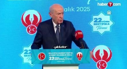 MHP Genel Başkanı Bahçeli: "Zihni ve fikri fırıl fırıl dönenlerin milletimize hiçbir yararı dokunmaz"