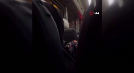 Minibüs şoförü kart basmayan öğrencilere beddua etti!