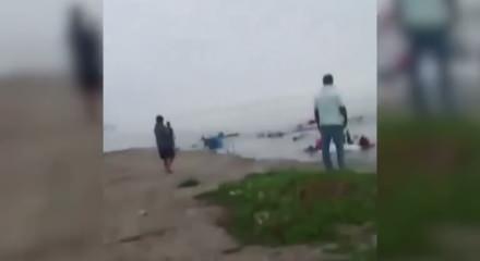 Peru'da toprak kayması sonucu batan iki yolcu teknesinde 12 kişi öldü, 57 kişi kayıp