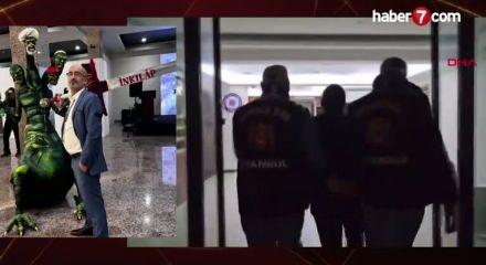 Şişli'de tepki çeken heykeli yapan ve sergileyenler gözaltına alındı