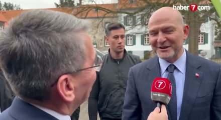 Süleyman Soylu: "Filistin meselesi dünyayı kaosa sürükler"