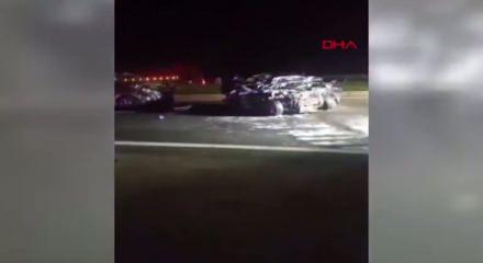 Tekirdağ'da 3 aracın karıştığı kazada 2 kardeş hayatını kaybetti