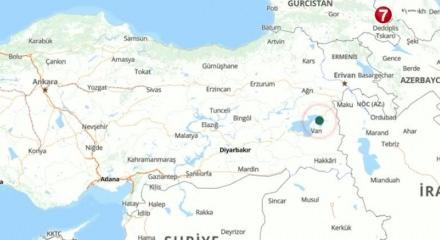 Van'da korkutan deprem!
