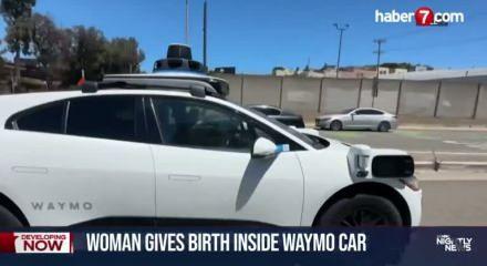 ABD’de bir kadın sürücüsüz takside doğum yaptı!