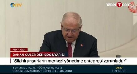 Bakan Güler'den SDG uyarısı!
