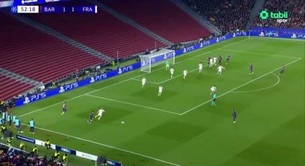 Barcelona, Jules Kounde'nin 3 dakika attığı gollerle sahadan 2-1 galip ayrıldı