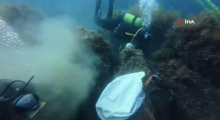 Çanakkale'de 112 bin futbol sahası büyüklüğünde hayalet av temizliği gerçekleştirildi