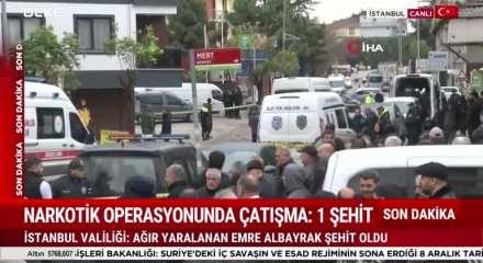 Çekmeköy'de uyuşturucu operasyonu: 1 polisimiz şehit!