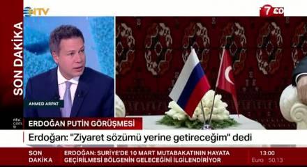 Cumhurbaşkanı Erdoğan, Putin ile yüz yüze zirvenin sinyalini verdi
