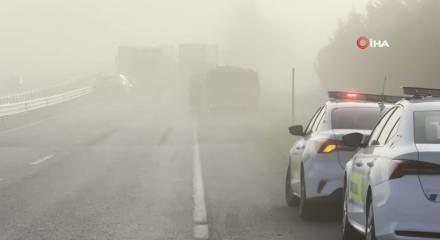 Edirne’de 10 araçlı zincirleme kaza: 5 yaralı